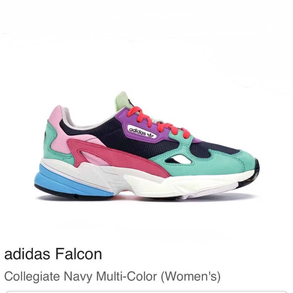 ADIDAS Falcon - collegiate navy size 8